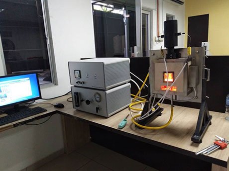 Igangsetting stedet for BS476-6 brannspredning Apparat