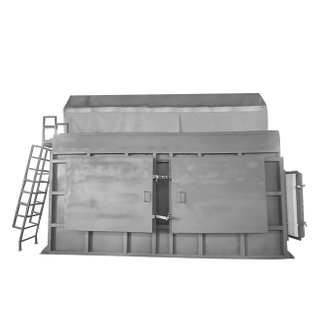 ISO 834-1 Horisontal brannmotstand Testovn for byggekomponenter og konstruksjonsmaterialer