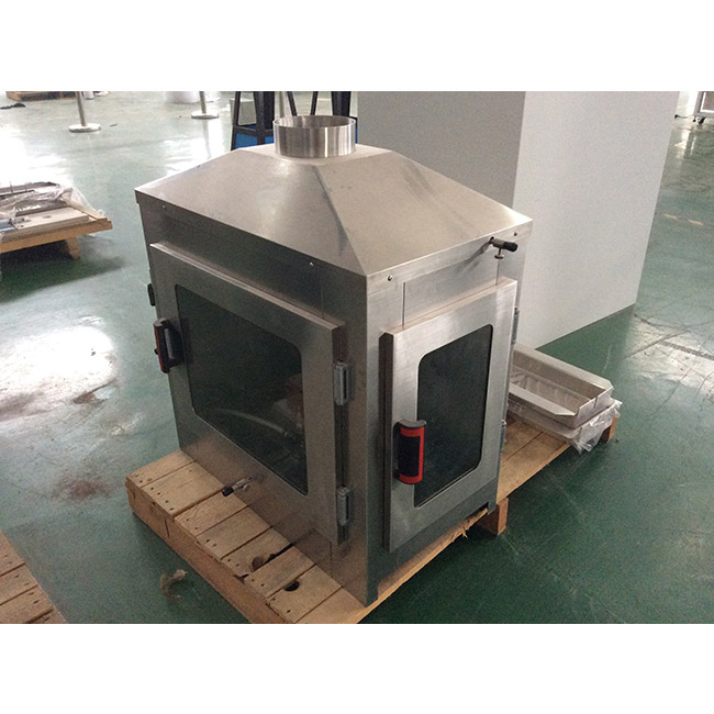ISO 11925 Single Flame Source Tester for bygningsmateriales antennelighetstesting